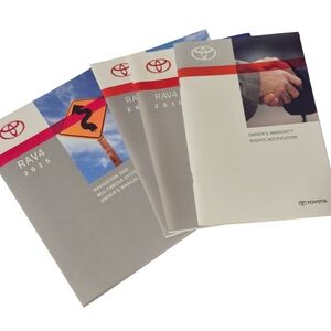 Toyota RAV4 2015 Manuals Set